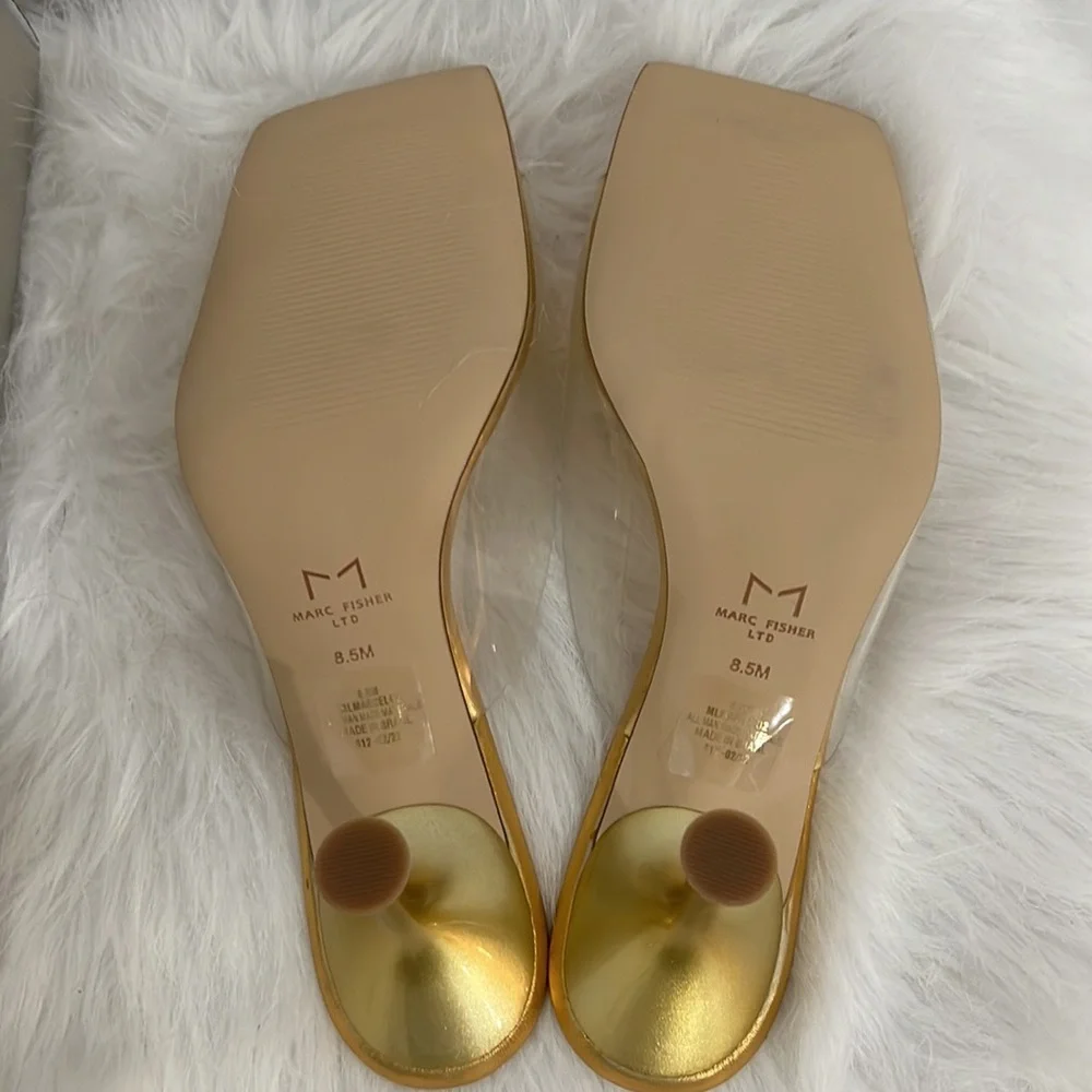 Marc fisher gold slip on brand new - Picture 4 of 9